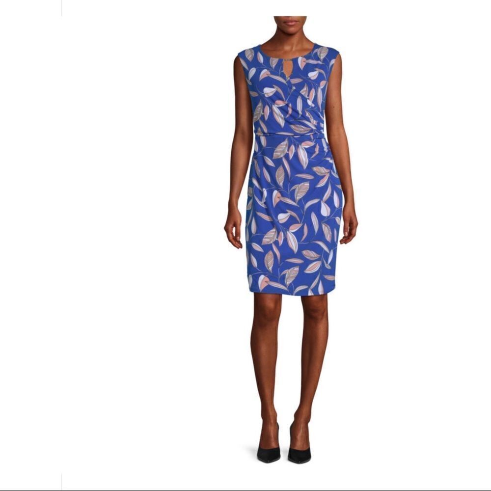 ✨ Liz Claiborne Sleeveless Floral Sheath Dress✨